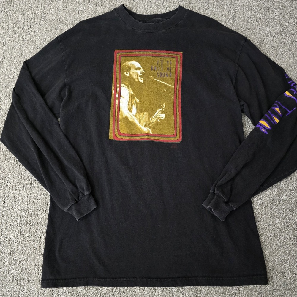 Vintage 1994 James Taylor Ball of Sound Tour T Shirt L USA 90s‎